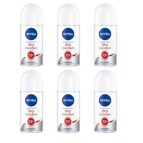 NIVEA Déodorant Anti-Transpirant Dry Comfort Roll-On 72h