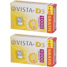 VISTA-D3™ 1000 + 60 Comprimés Fondants GRATUITS Duo
