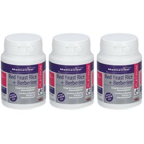 Mannavital Red Yeast Rice + Berberine Platinum