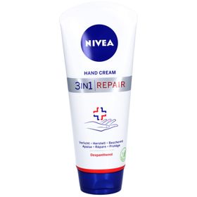 NIVEA Crème Mains 3 en 1 Repair Peaux Très Sèches & Rugueuses