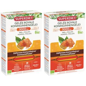Superdiet Gélée Royale 3000mg Bio