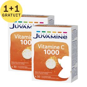Juvamine Vitamine C 1000 30 comprimés effervescents