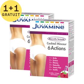 Juvamine Cocktail Minceur 6 Actions