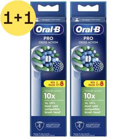OralB Pro Cross Action - Têtes de rechange pour brosse à dents électriques