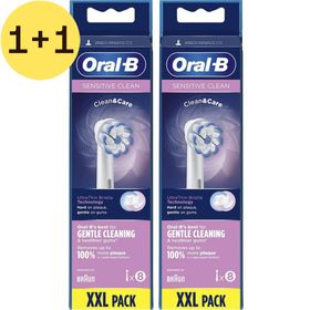 OralB Refill Sensitive Clean Xf Têtes de Brossage 8 | 1+1 GRATUIT