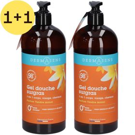 DermAsens Gel Douche Surgras Tendre Monoï 1 l gel de douche