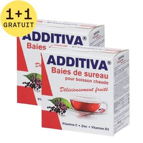 ADDITIVA® Baies de sureau pour boisson chaude