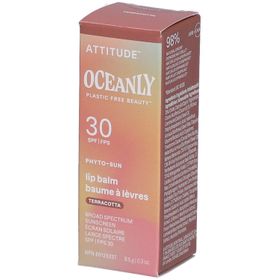 Attitude Oceanly Phyto Sun | Baume à Lèvres | Terracotta
