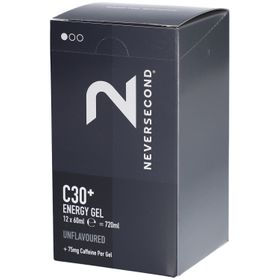 Neversecond C30+ Energy Gel Goût neutre