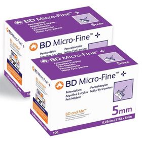 BD Micro-Fine+ Ultra Aiguilles à Stylos 5mm 31g x2