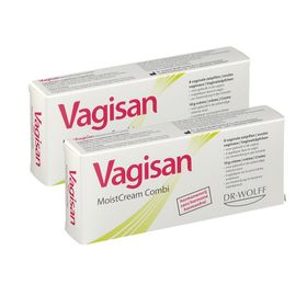 Vagisan MoistCream Combi Crème vaginale + 8 Ovules