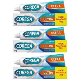 Corega Ultra Fresh Crème Adhesive 70 g crème adhésive