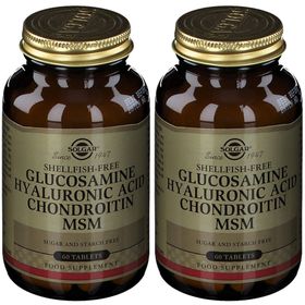 Solgar Glucosamine Hyaluronic Acid Chondroitin MSM