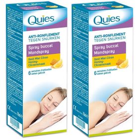 Quies Spray Buccal Anti-Ronflement Miel-Citron