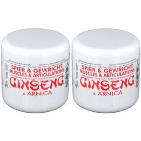 Jia-Wei Crème de soin pour les muscles et les articulations au ginseng et à l'arnica