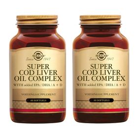 Solgar Super Cod Liver Oil Complex | Huile de foie de morue x2