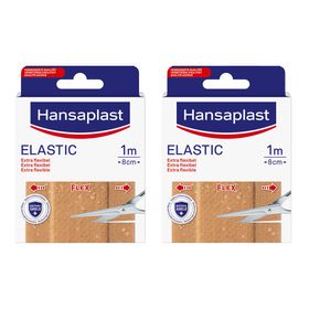 Hansaplast Elastic Pansement 1 m x 8 cm