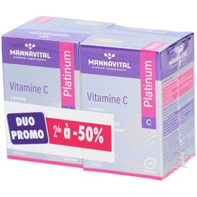 Mannavital Vitamine C Platinum Pack Duo 2e à -50 %