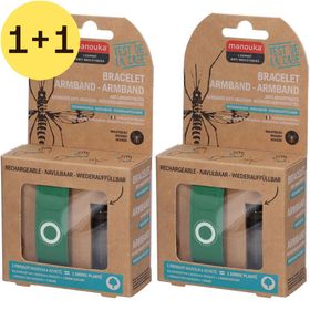 Manouka Bracelet Anti-Moustiques Vert