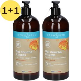 DERMASENS Gel douche surgras 3 en 1 Ambre 1L