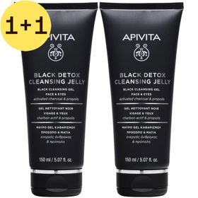 APIVITA BLACK DETOX GEL NETTOYANT