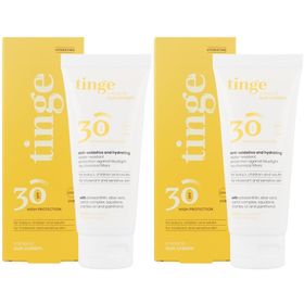 Tinge Crème Solaire Minérale SPF30 Antioxydante et Hydratante