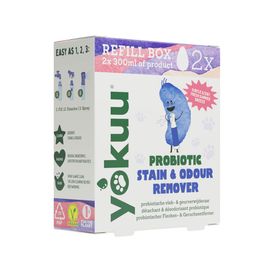 Yokuu Recharge Détachant & Éliminateur d’Odeurs Probiotique pour Animaux