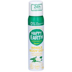 Happy Earth Deodorant Whole Boday Deo Jasmine Ho Wood