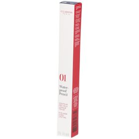 Clarins Waterproof Eye Pencil 01 - Black Tulip