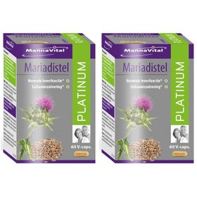 Mannavital Mariadistel Platinum x2