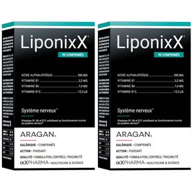 LIPONIXX® | Acide alpha-lipoïque & vitamines B6 B12 actives | Système nerveux & énergie
