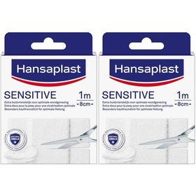 Hansaplast Sensitive Pansement 1 m x 8 cm