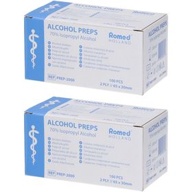 Sanaplast Ontsmettingsdoekjes Alcohol x2