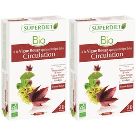 SUPERDIET Complex Vigne Rouge Bio Circulation 1