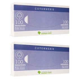 MARQUE VERTE Mouchoirs très doux