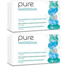 Pure Magnesium 60  capsules x2