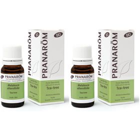 Pranarom Tea Tree Bio Essentiële Olie 10 ml x2