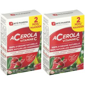 Forté Pharma Energie Power Acérola 60 St tabletten x2