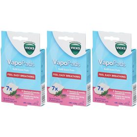 Vicks Vapopads Paediatric Romarin/Lavande +3 Mois/+4,5 kg