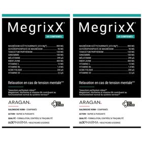 MEGRIXX® | Magnésium, vitamine D & mélatonine | Charge mentale