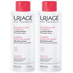 URIAGE Eau micellaire Thermale à l'extrait d'abricot