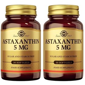 Solgar Astaxanthine 5 mg - Solaire - Beauté - 30 capsules