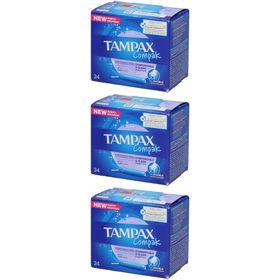 TAMPAX Compak Lites Flux Légers