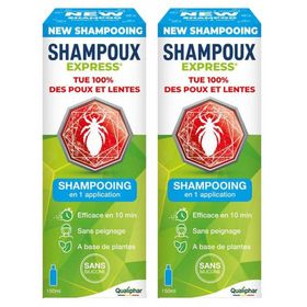 QUALIPHAR Shampoux Express Shampooing en 1 application