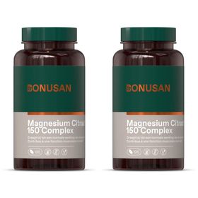 BONUSAN Citrate de magnésium 150 mg plus
