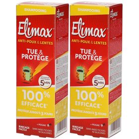 ELIMAX® Shampooing Anti-Poux & Lentes 2 en 1
