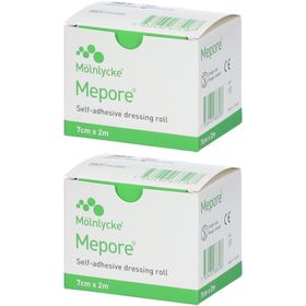 Mepore® Pansement non stérile auto-adhésif 7 cm x 2 m Roll