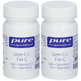 pure Encapsulations® Fer + Vitamine C