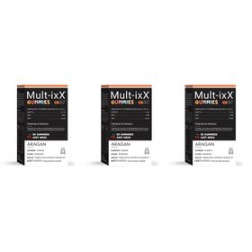 MULT|IXX GUMMIES® | Multivitamines enfant | Vitamines D3 | Croissance Immunité