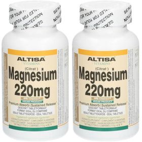 Altisa Magnesium Citrat 220 mg